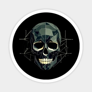 The geometric Skull Magnet